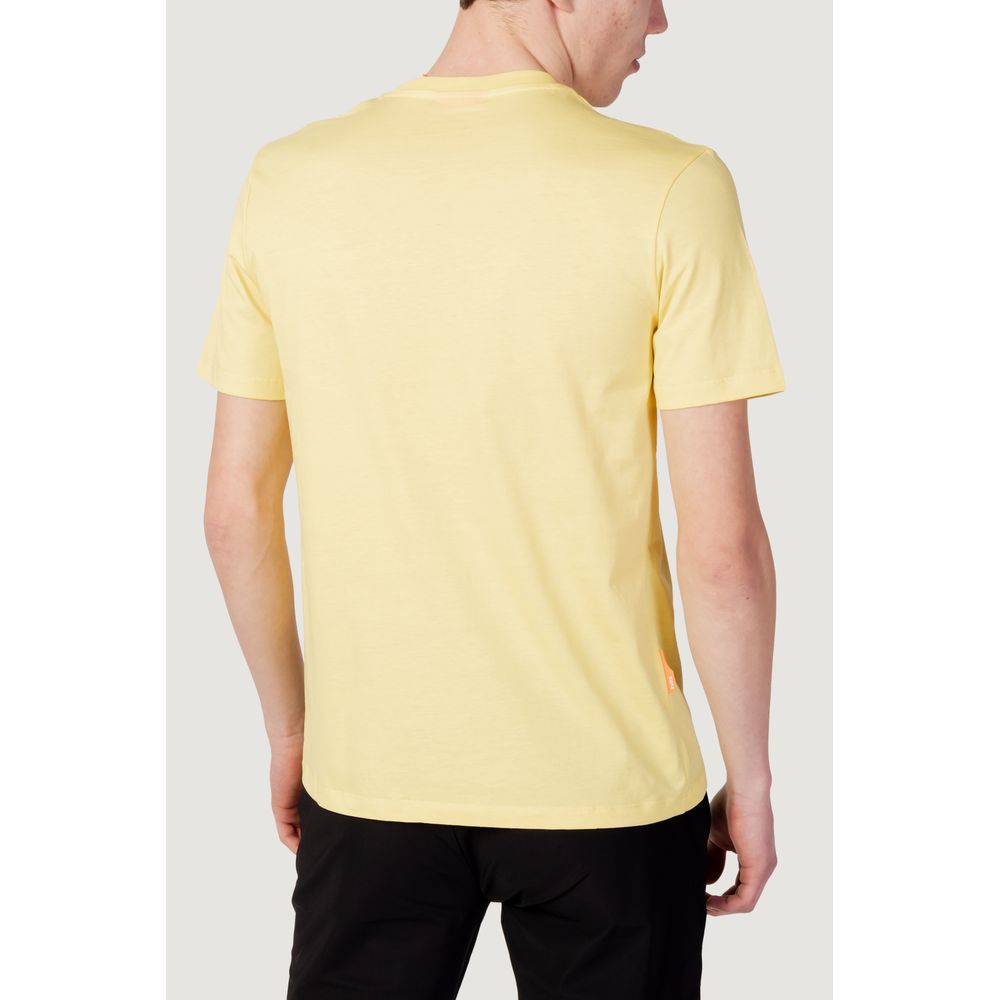 Suns Yellow Cotton T-Shirt - Effortless Sophistication