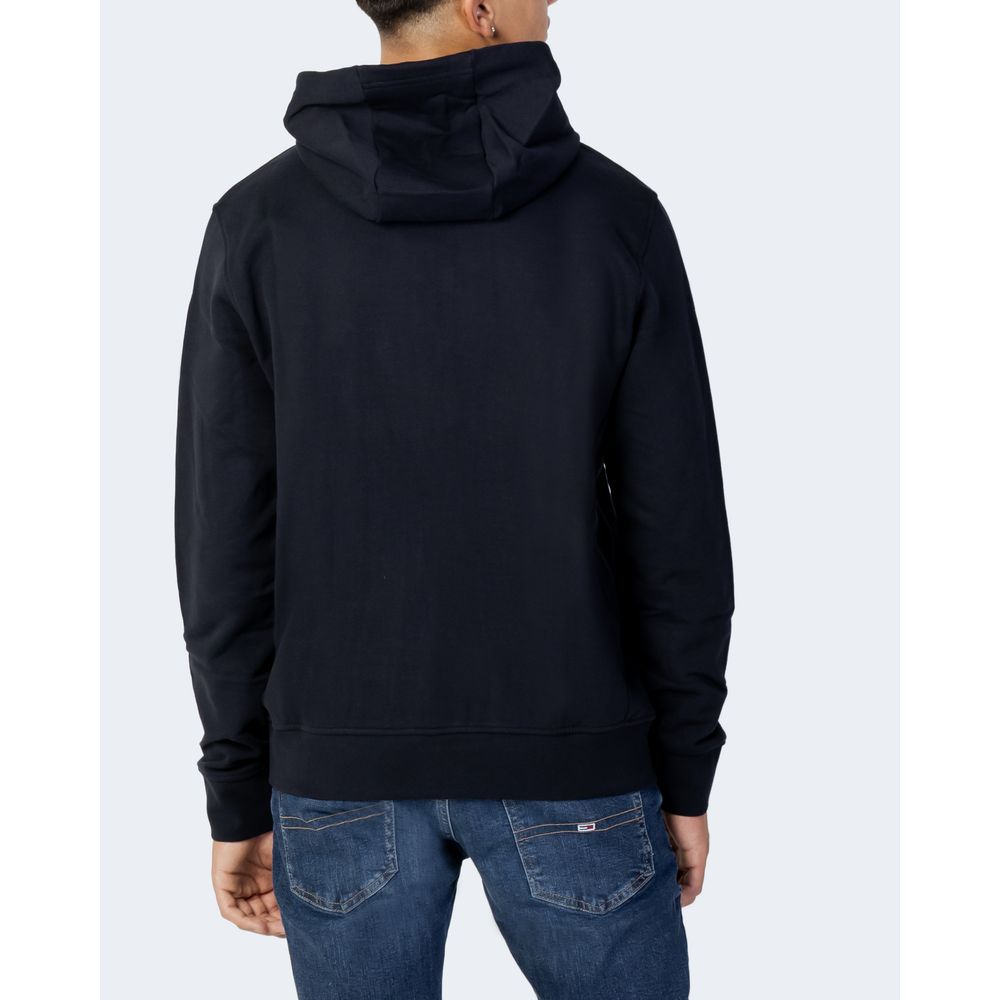 Armani Exchange Blue Cotton Sweater for Elevated Style