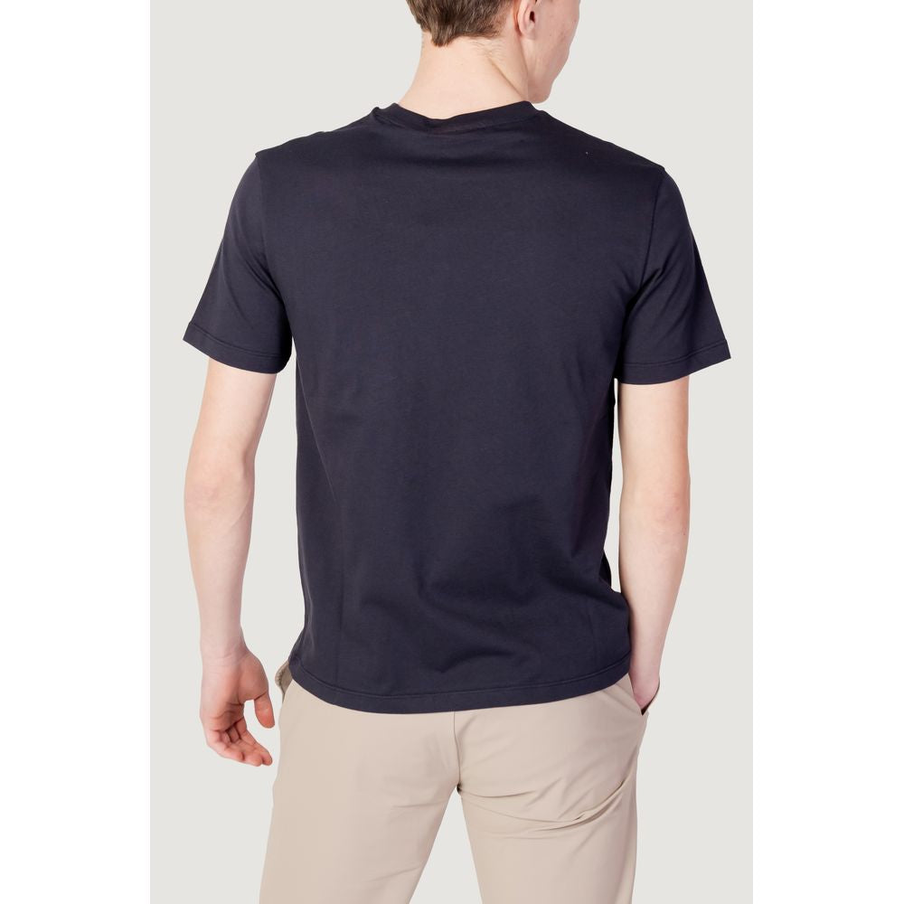 Suns Blue Cotton T-Shirt - Effortless Luxury in Style