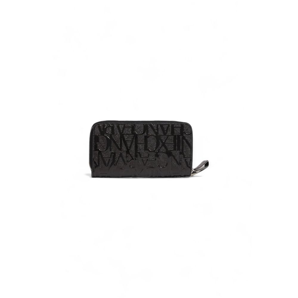 Armani Exchange Black Leather Wallet - Timeless Luxury Accessory