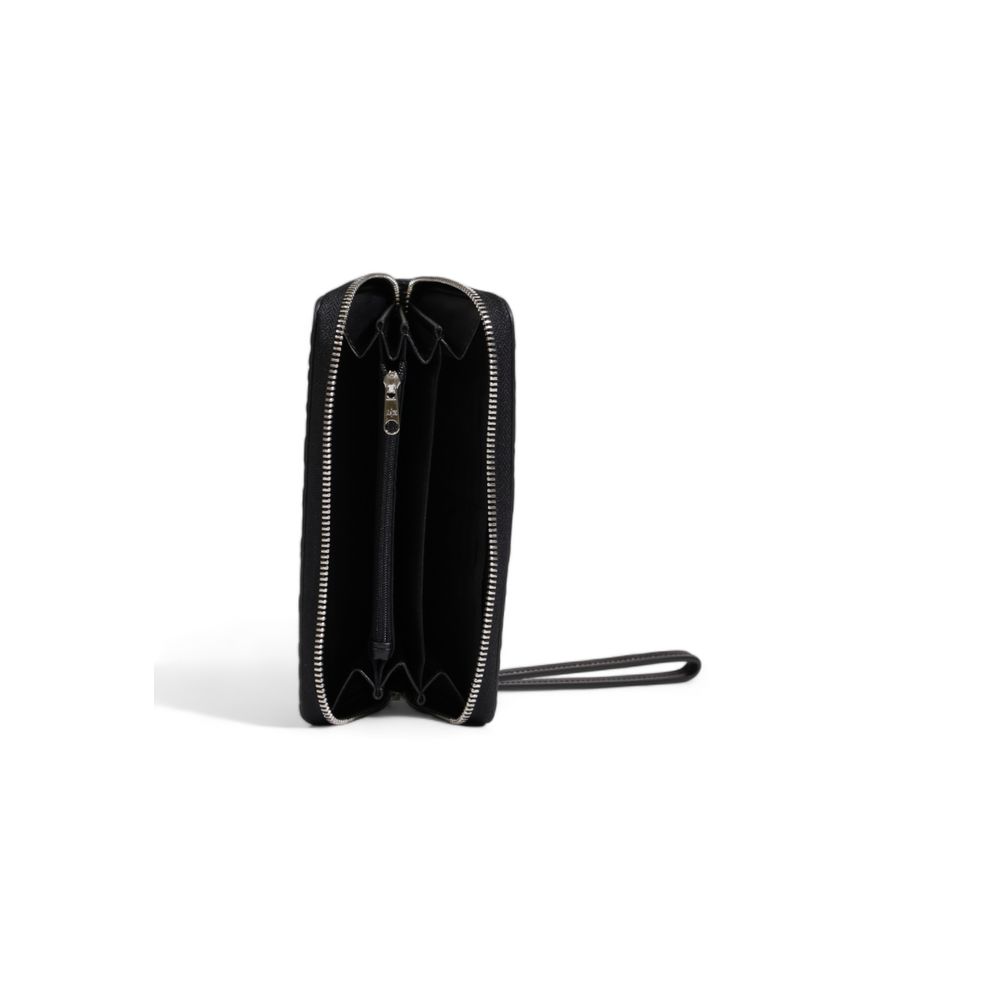 Armani Exchange Black Leather Wallet - Timeless Luxury Accessory