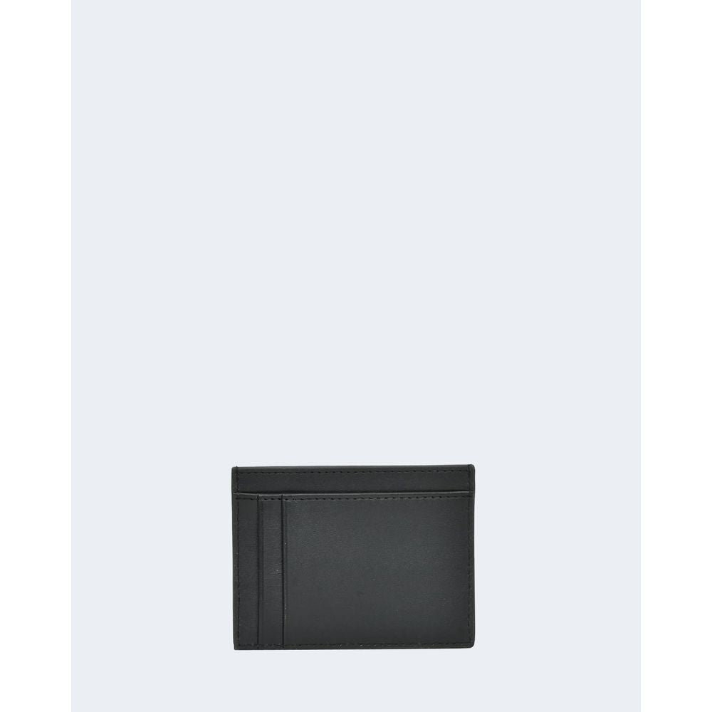 Armani Exchange Black Leather Wallet for Timeless Elegance