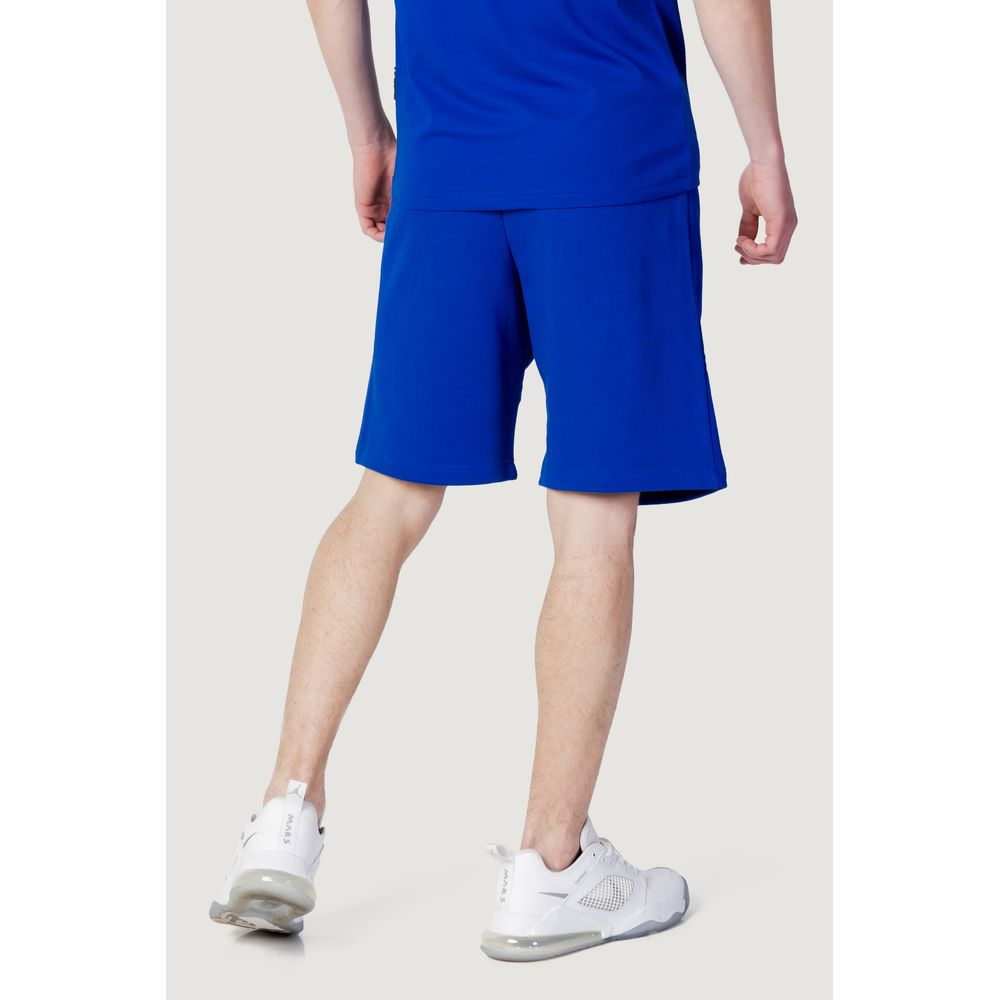 Icon Blue Cotton Short: Effortless Luxury for Every Occasion