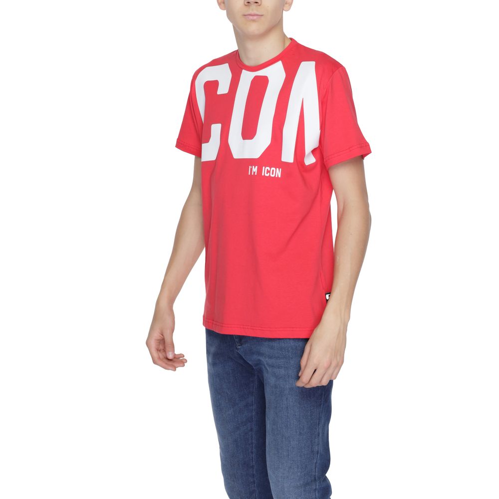 Icon Red Cotton T-Shirt - Effortless Luxury Redefined