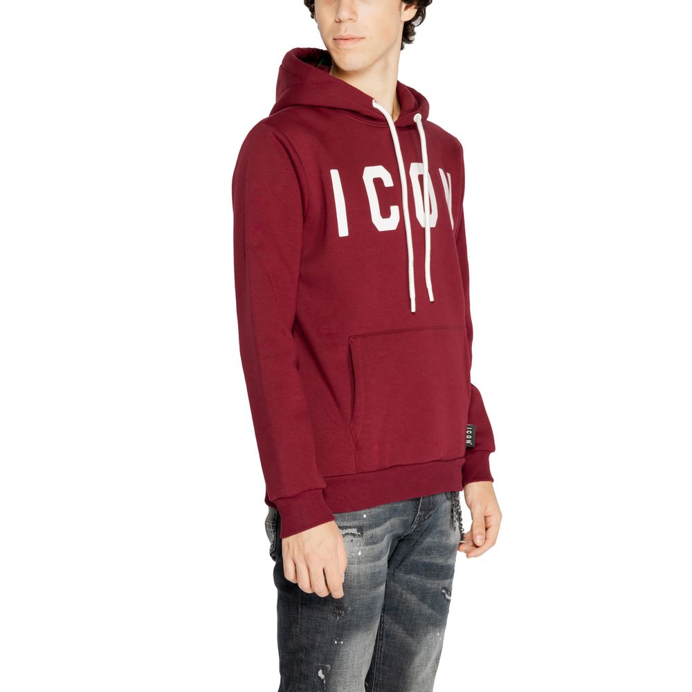 Icon Bordeaux Cotton Sweater for Effortless Luxury Style