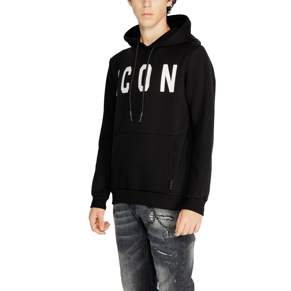 Icon Black And White Cotton Sweater for Elevated Style