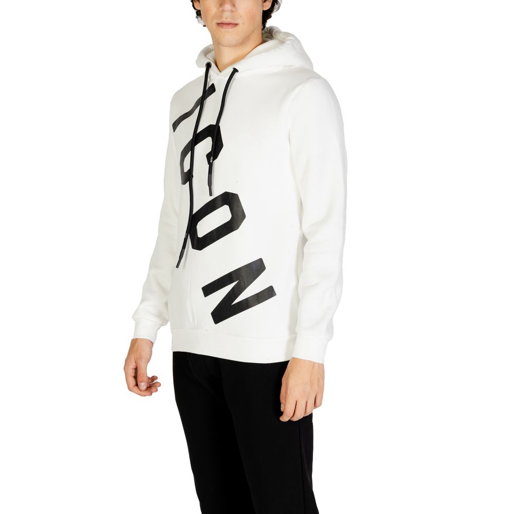 Icon White Cotton Sweater for Effortless Sophistication