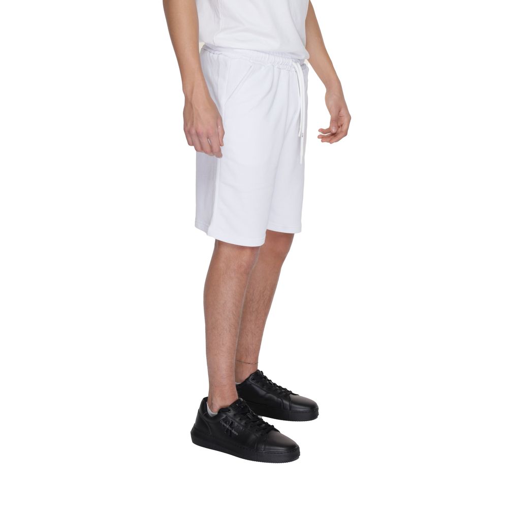 Icon White Cotton Short - Elevated Minimalist Summer Essential