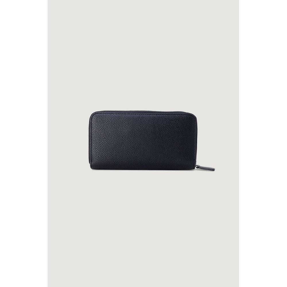 Armani Exchange Black Polyethylene Wallet for Modern Elegance