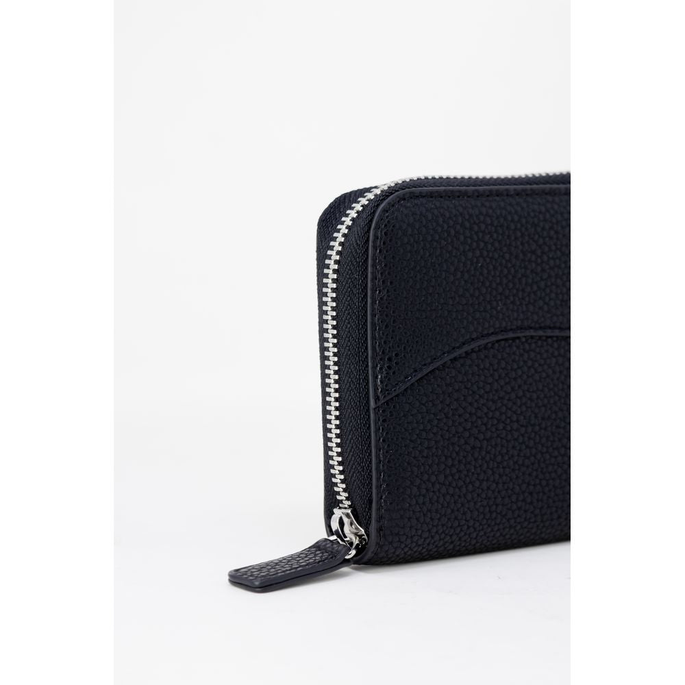 Armani Exchange Black Polyethylene Wallet for Modern Elegance