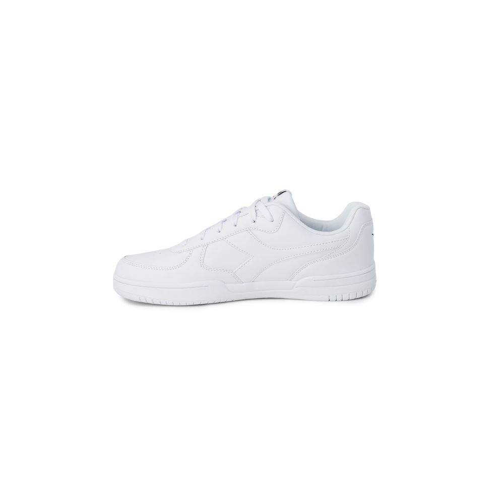 Diadora White Leather Sneaker in Timeless Elegance