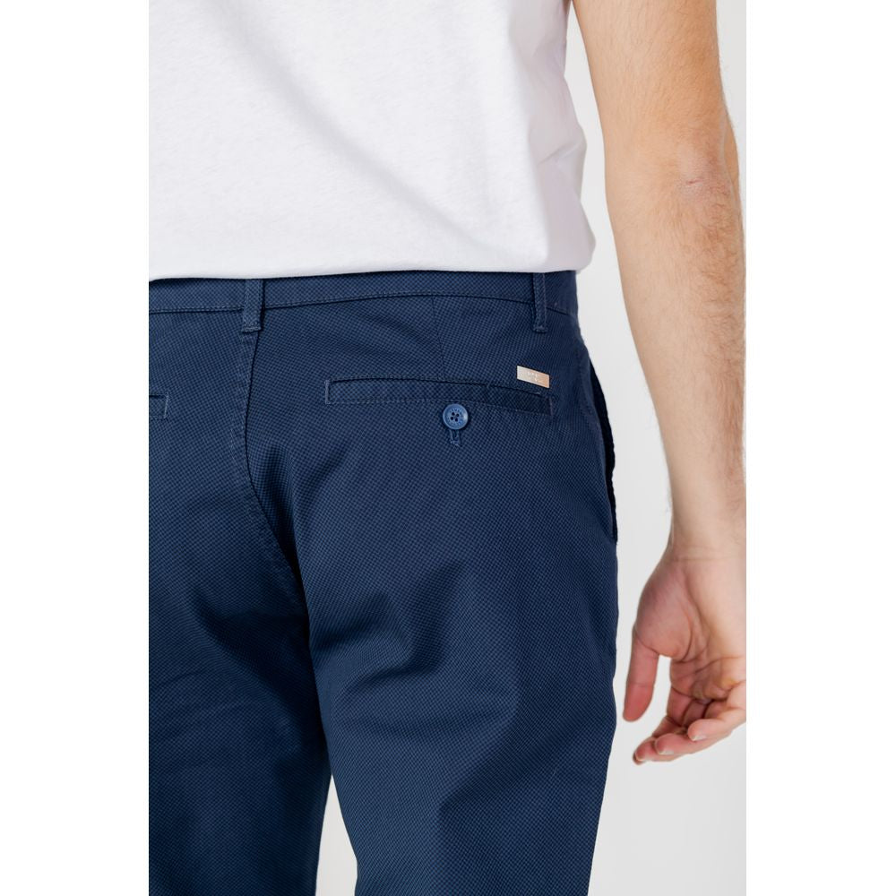 Armani Exchange Blue Cotton Jeans for Modern Elegance
