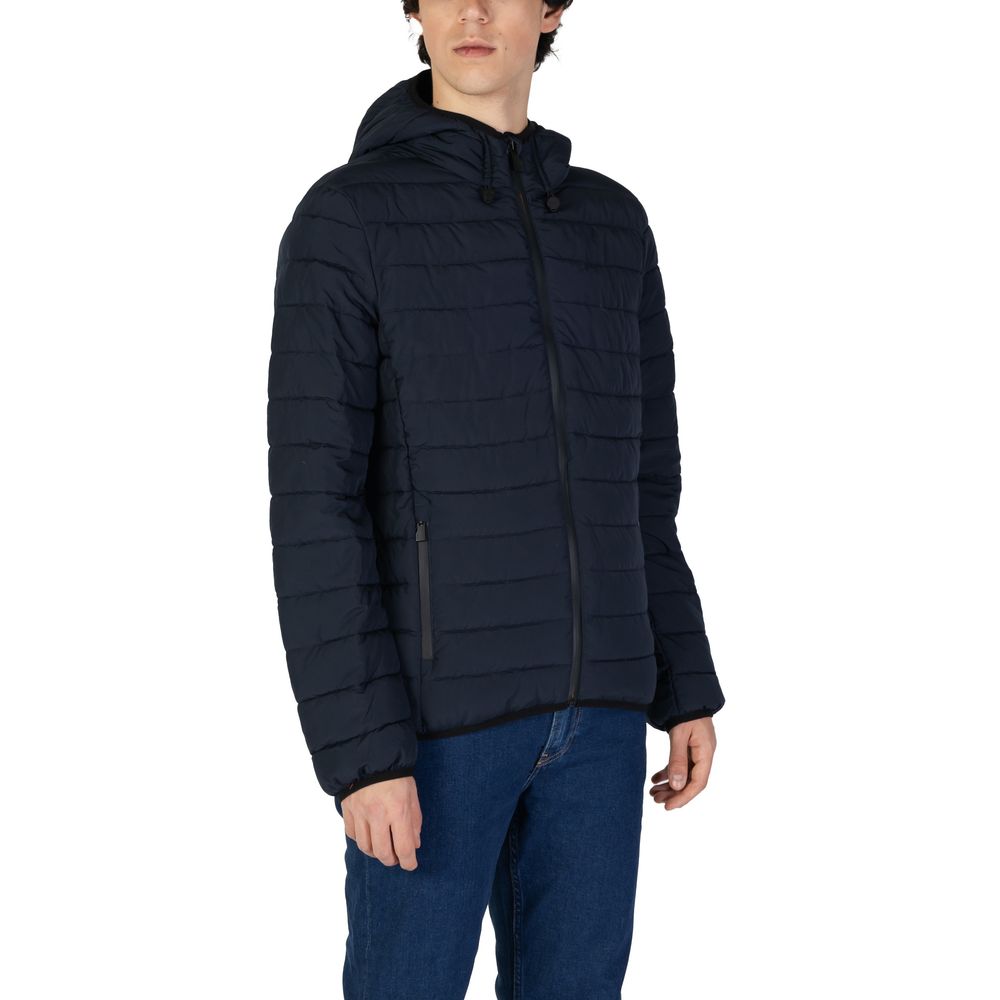 Suns Blue Wool Jacket - Elevated Outerwear for Discerning Tastes