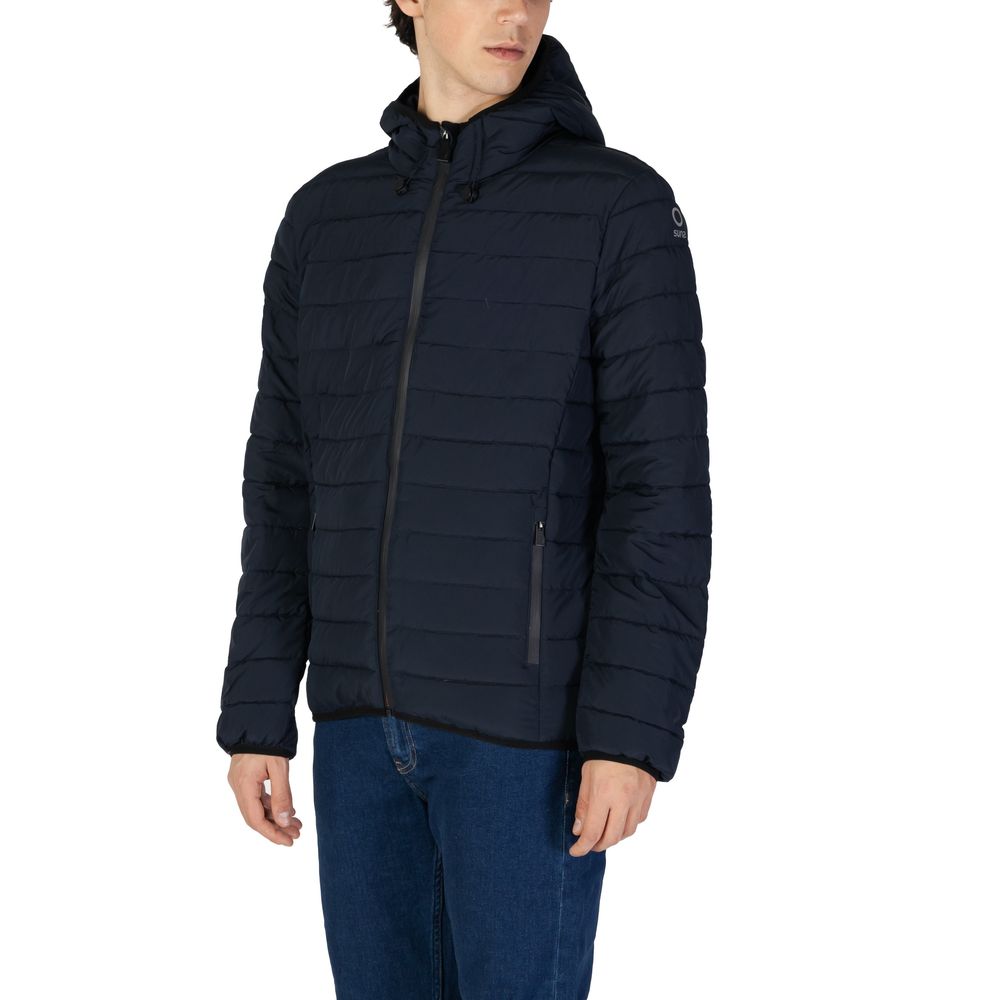 Suns Blue Wool Jacket - Elevated Outerwear for Discerning Tastes