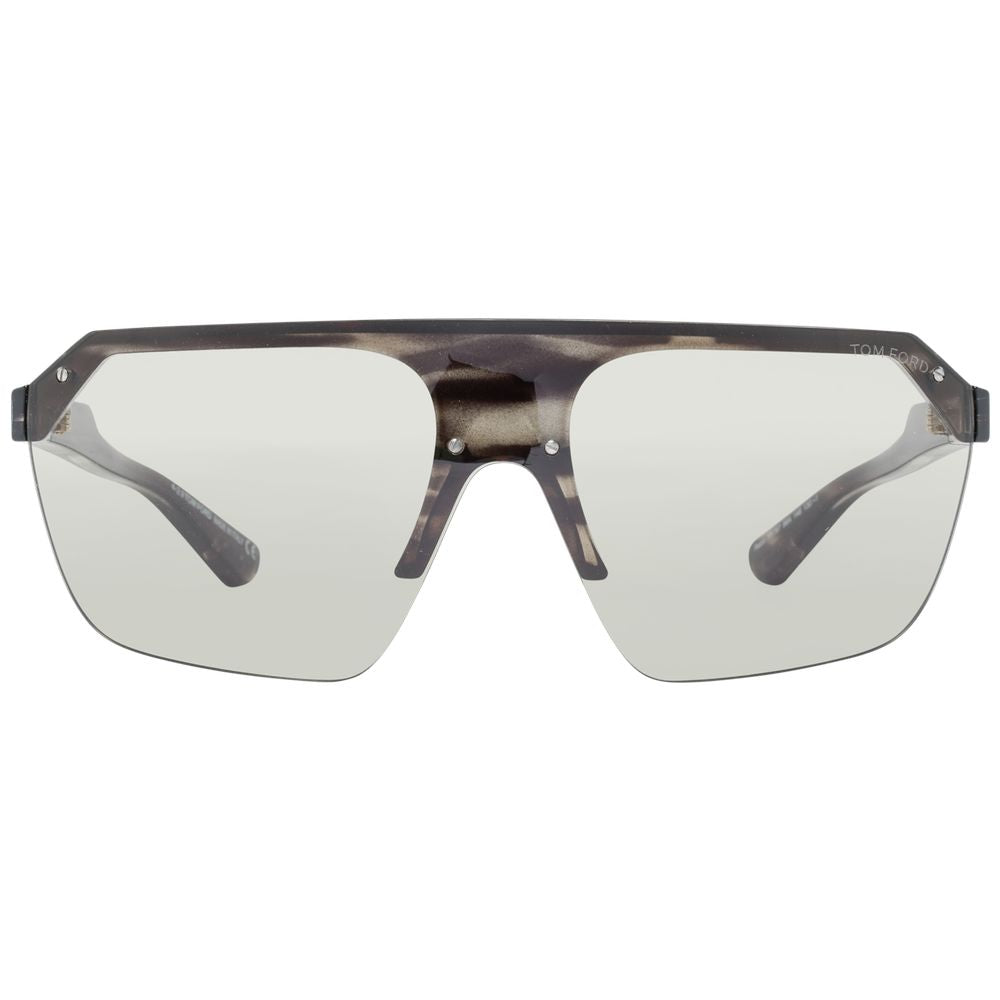 Tom Ford Brown Acetate Sunglasses for Elevated Sophistication