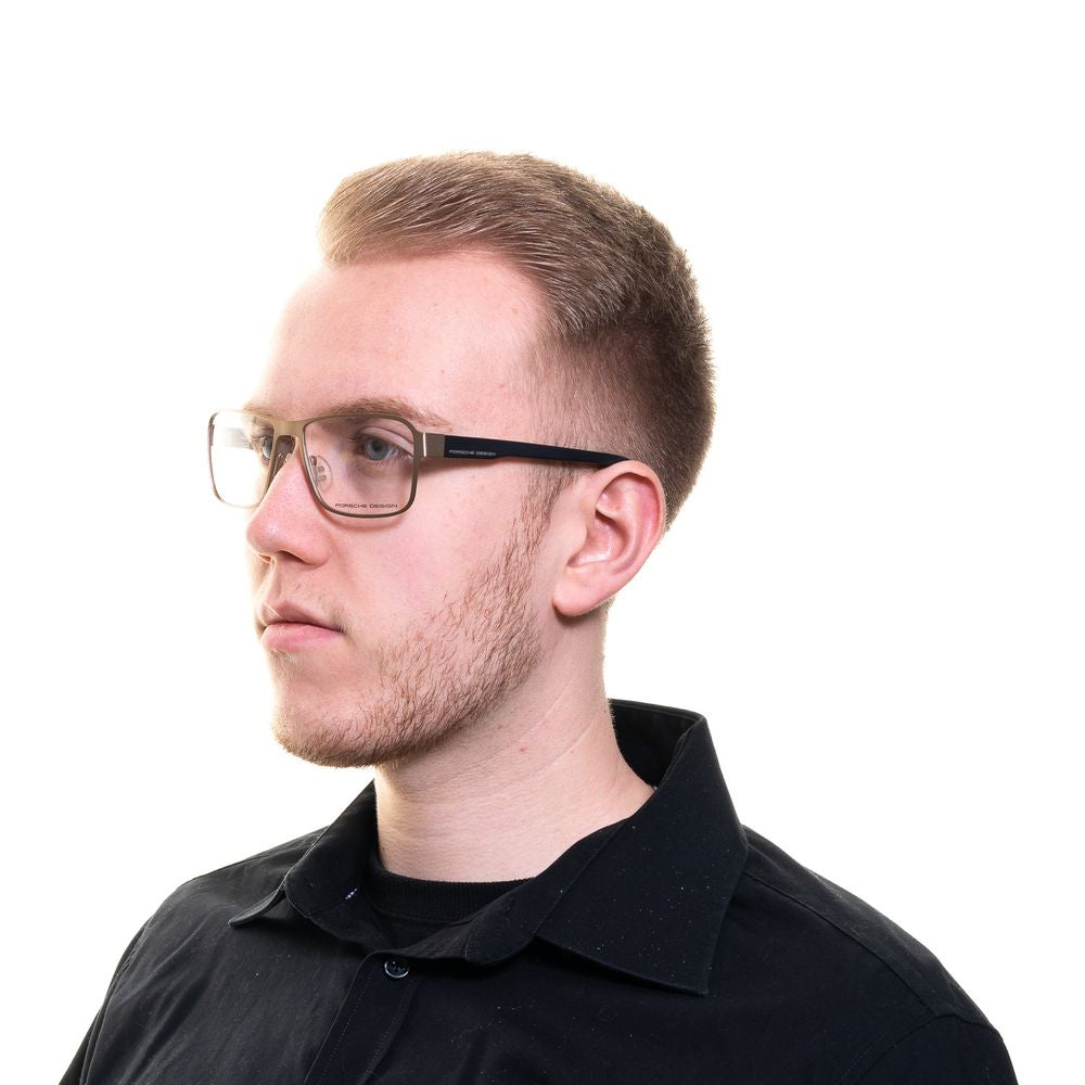 Porsche Design Gold Stainless Steel Optical Frames
