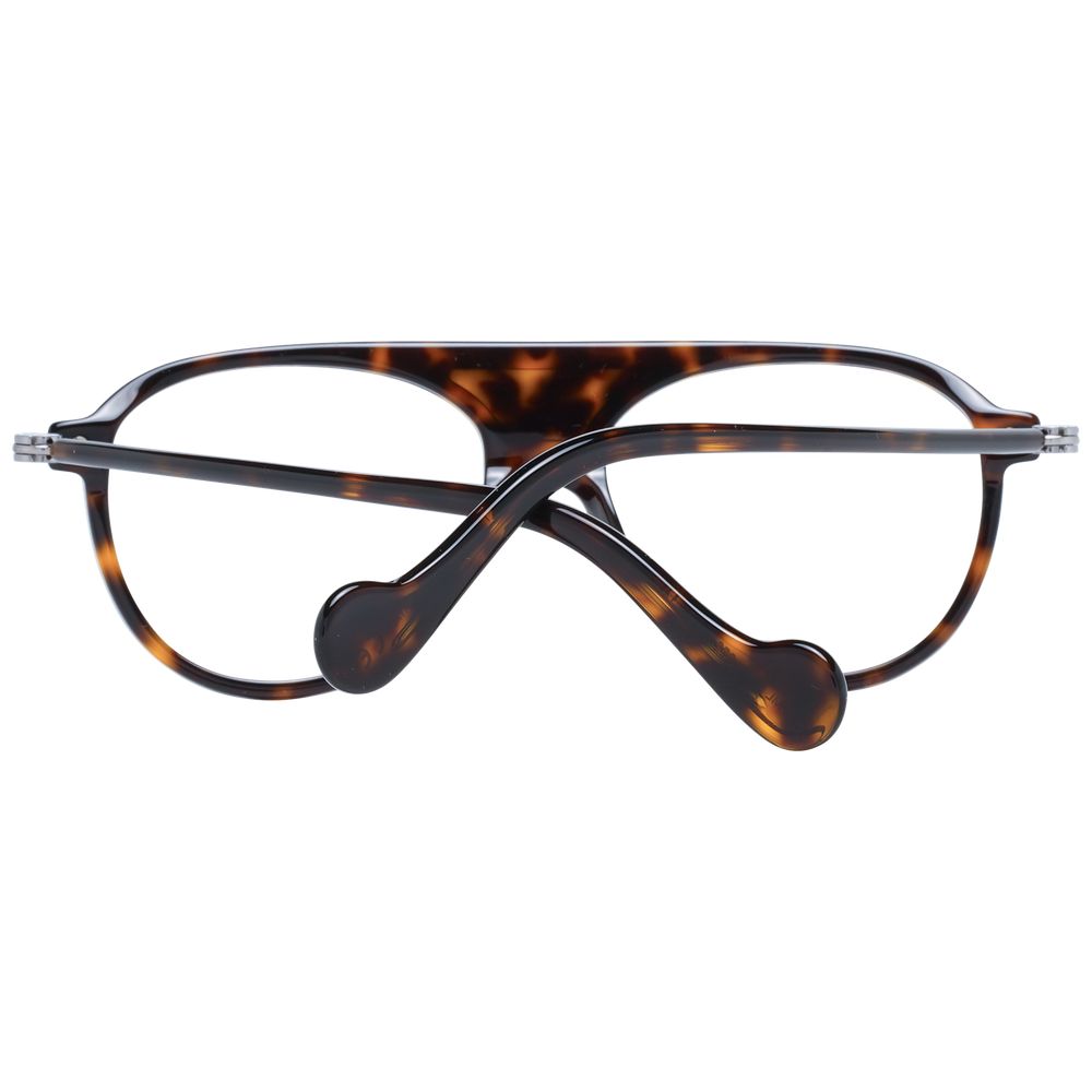 Moncler Brown Acetate Optical Frames for Elevated Sophistication