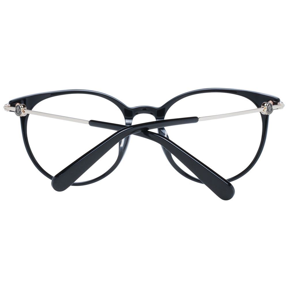 Moncler Black Acetate Optical Frames - Timeless Luxury Eyewear