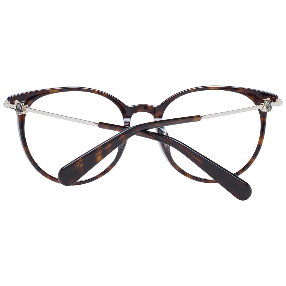Moncler Brown Acetate Unisex Optical Frames for Timeless Elegance