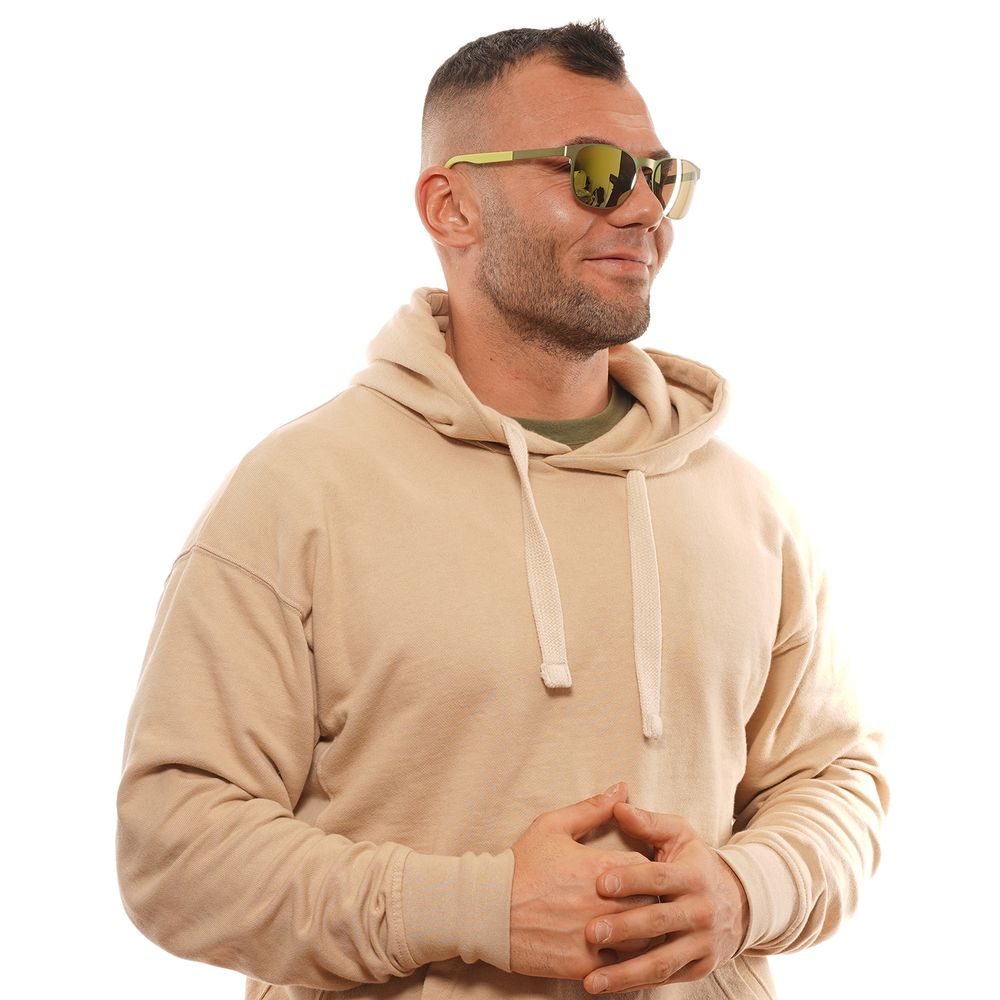 Porsche Design Green Metal Sunglasses for Modern Elegance