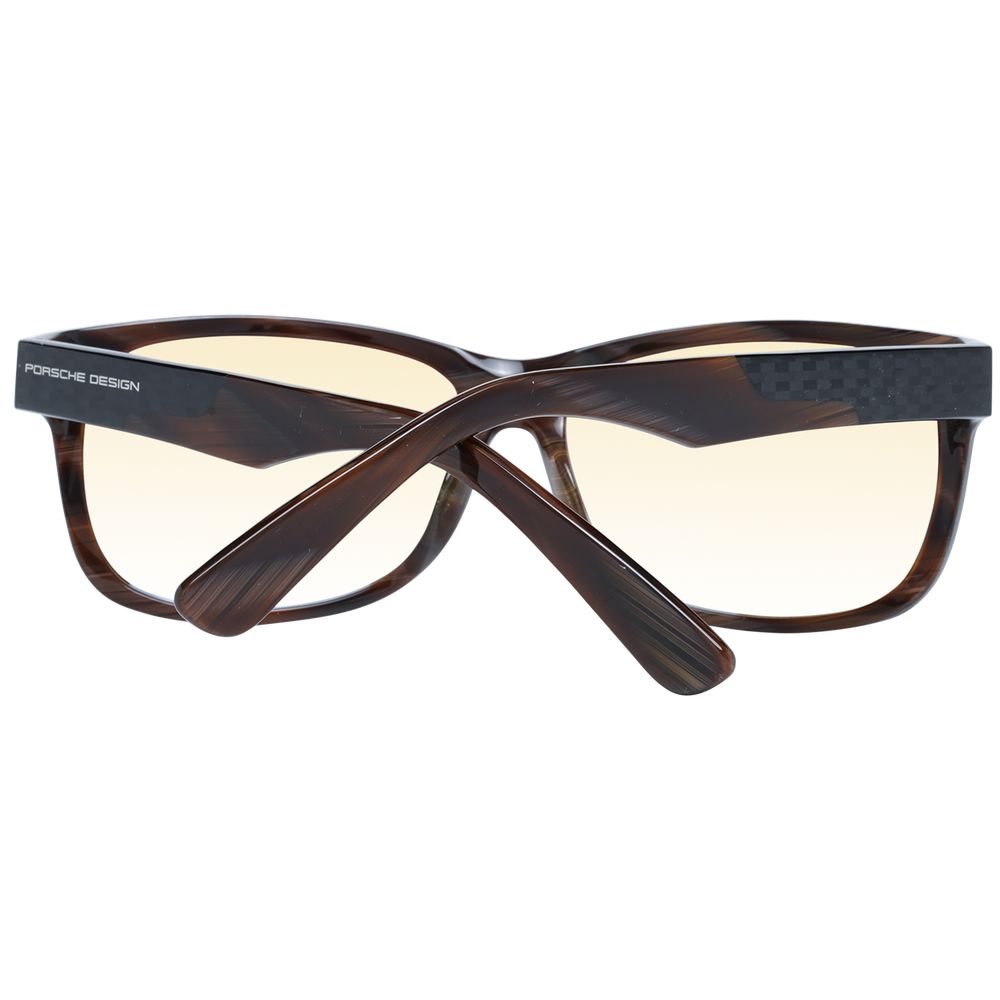 Porsche Design Brown Acetate Sunglasses for Timeless Sophistication