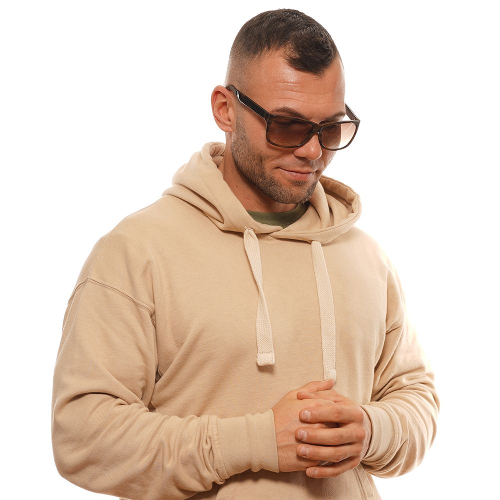 Porsche Design Brown Acetate Sunglasses for Timeless Sophistication