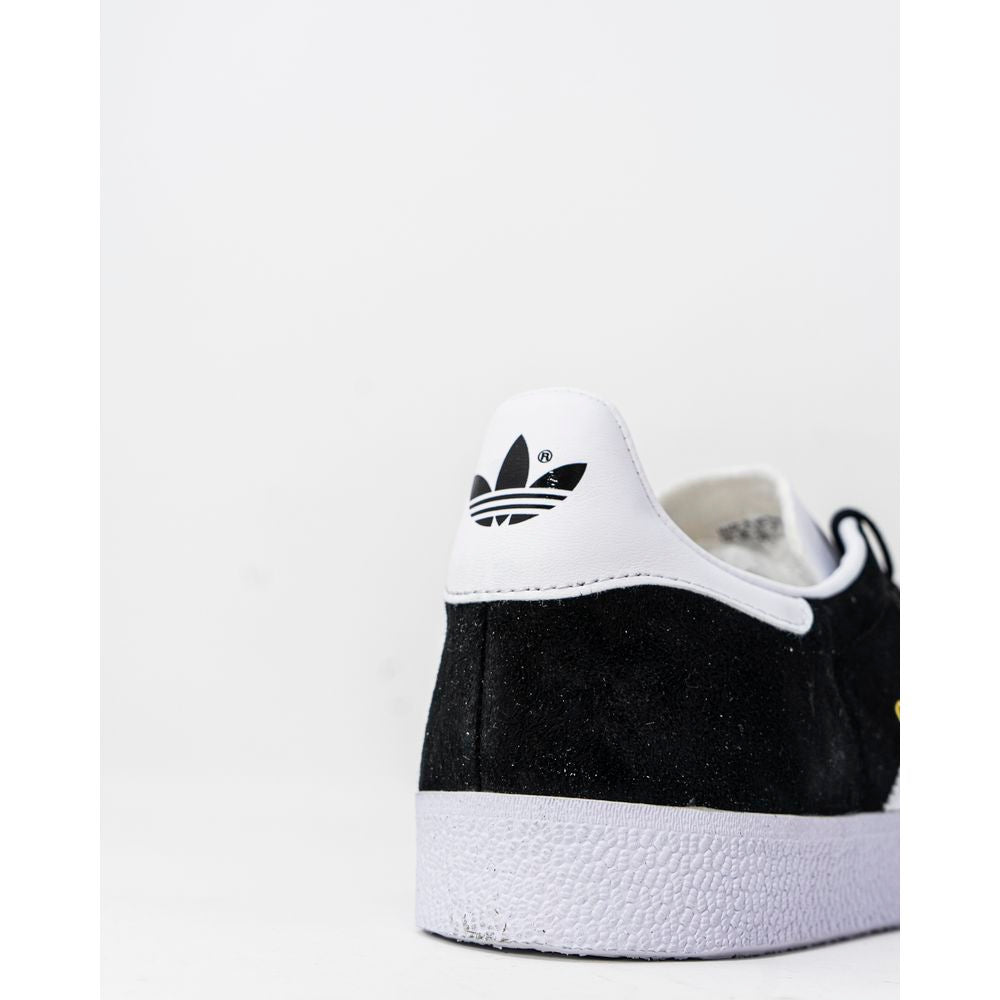 Adidas Black Polyethylene Sneaker for Elevated Casual Style