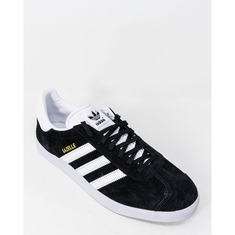 Adidas Black Polyethylene Sneaker for Elevated Casual Style