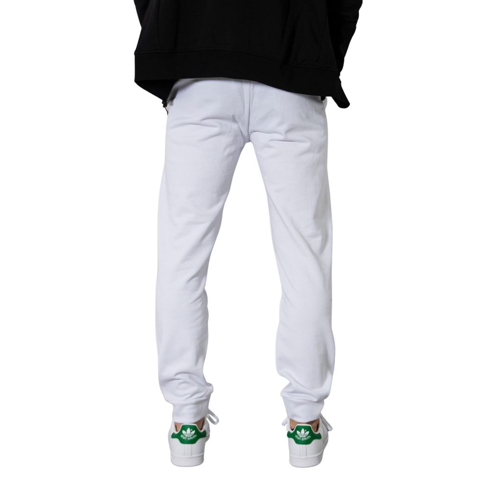 Armani Exchange White Cotton Jeans & Pant for Effortless Style