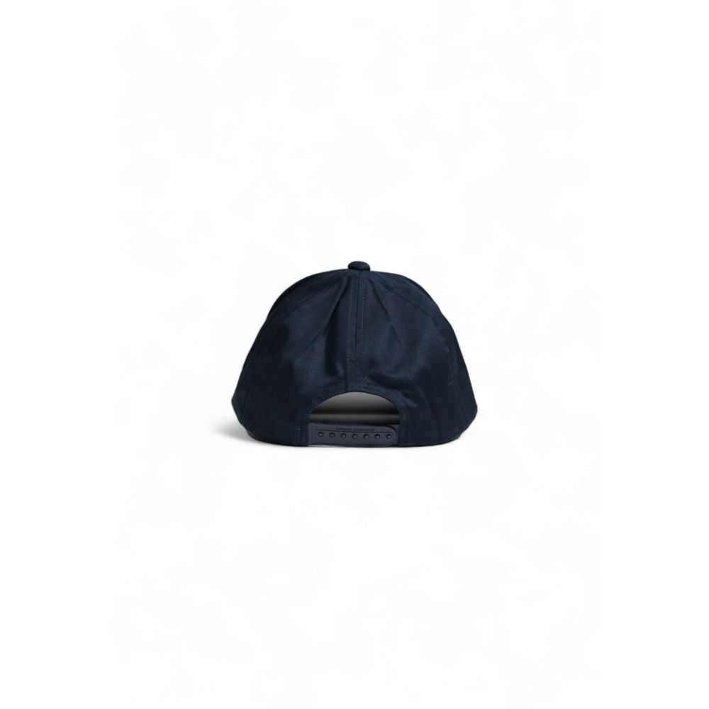 Armani Exchange Blue Cotton Cap for Elevated Style