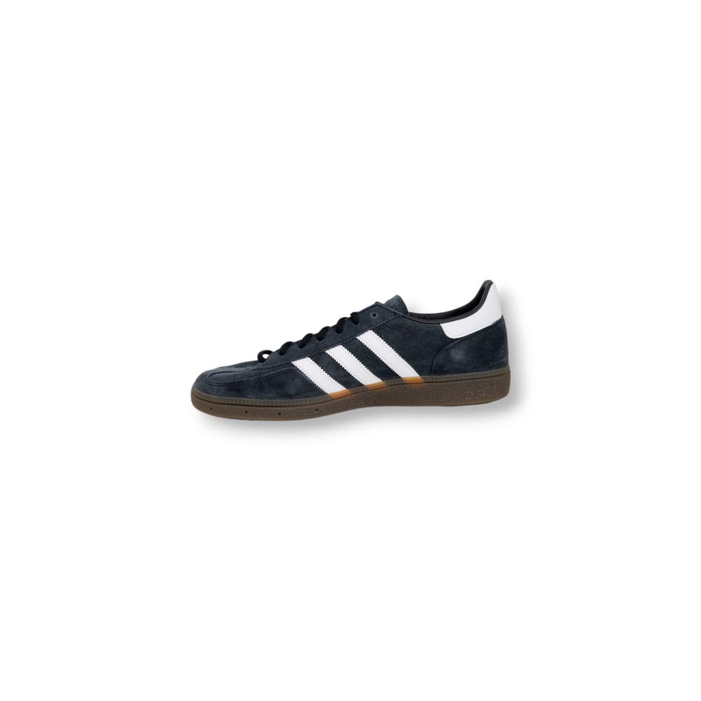 Adidas Black Suede Leather Sneaker for Elevated Style