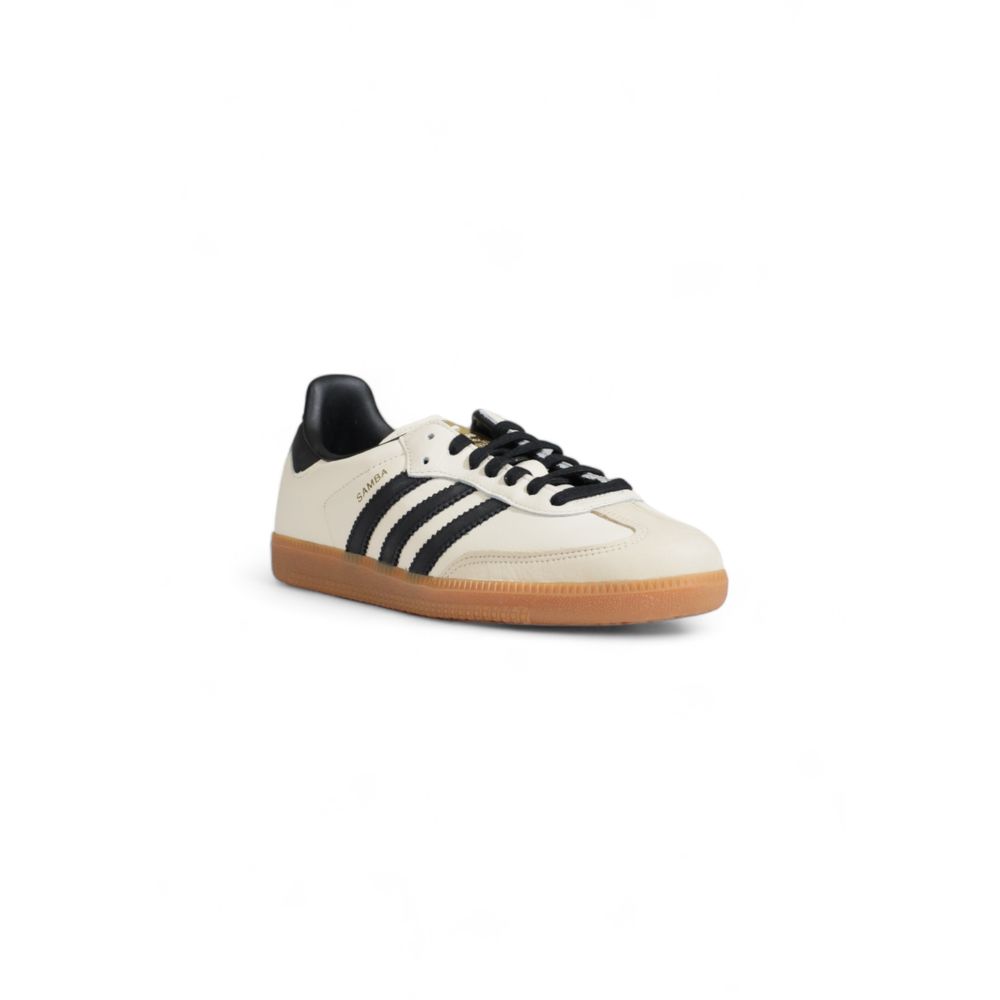 Adidas Cream Leather Sneaker - Effortless Sophistication