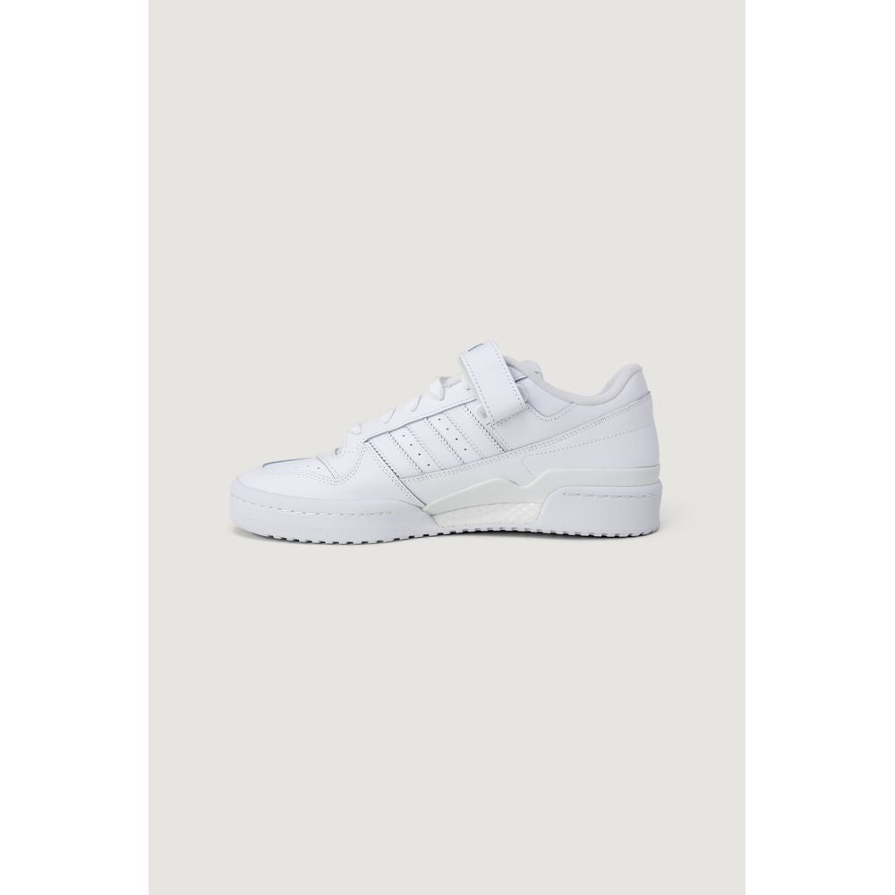 Adidas White Leather Sneaker for Timeless Elegance
