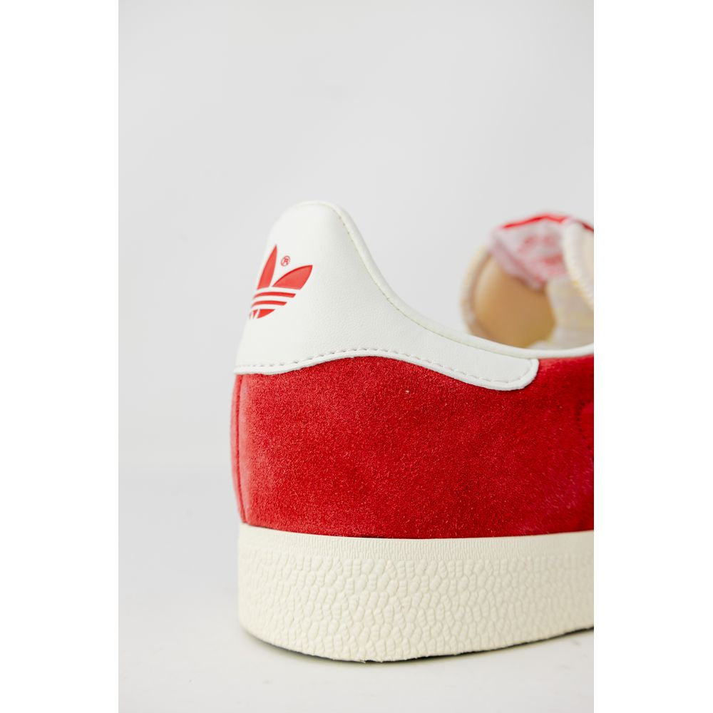 Adidas Orange Suede Leather Sneaker for Elevated Style