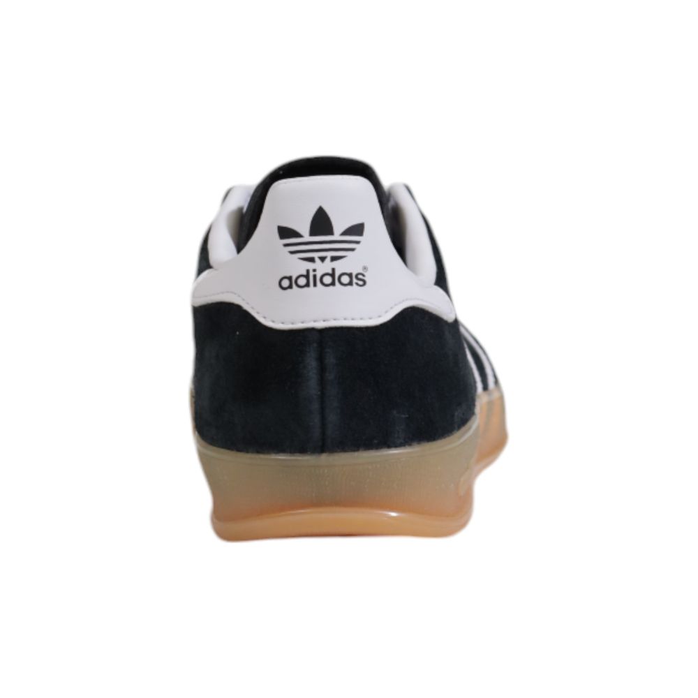 Adidas Black Suede Leather Sneaker for Elevated Style