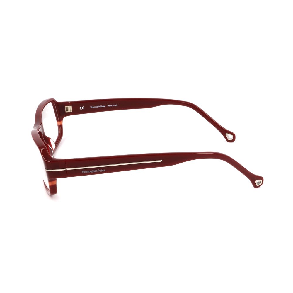 Ermenegildo Zegna Red Acetate Frames for Elevated Style