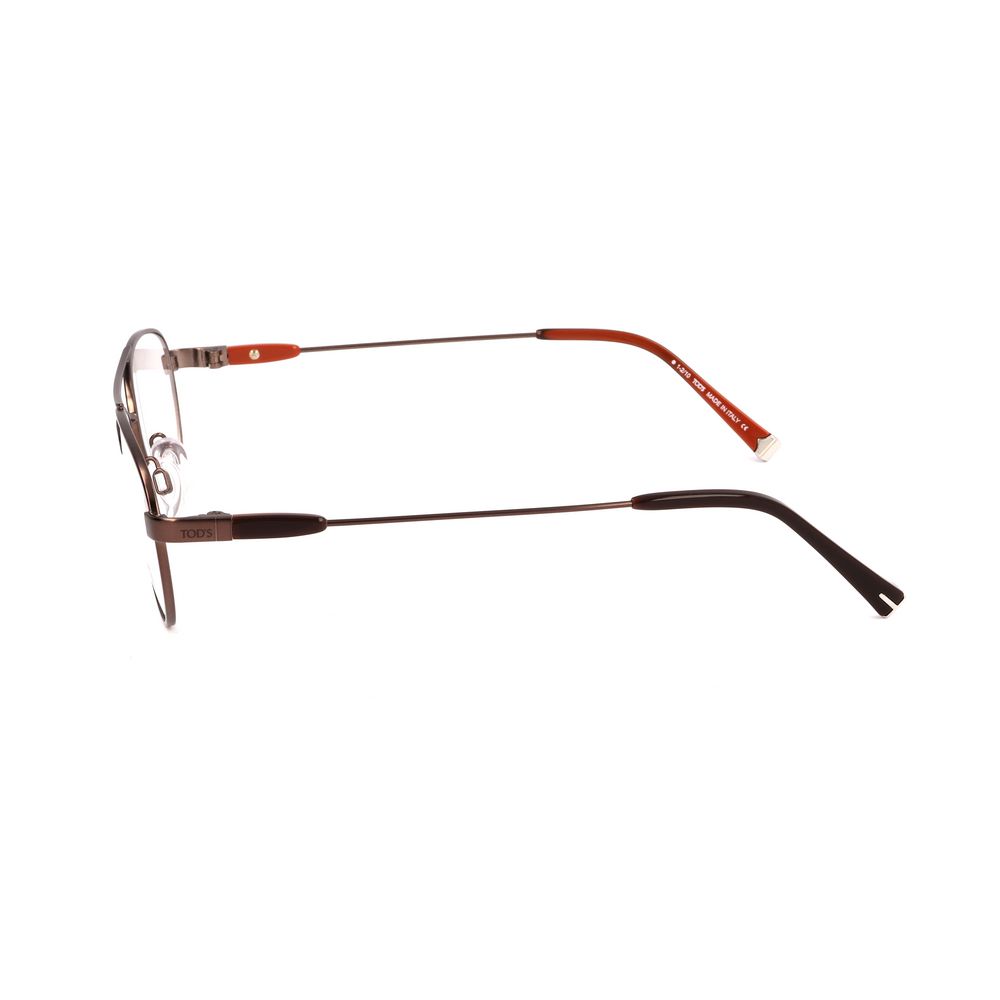 Tod's Brown Metal Frames - Elegant Eyewear Redefined