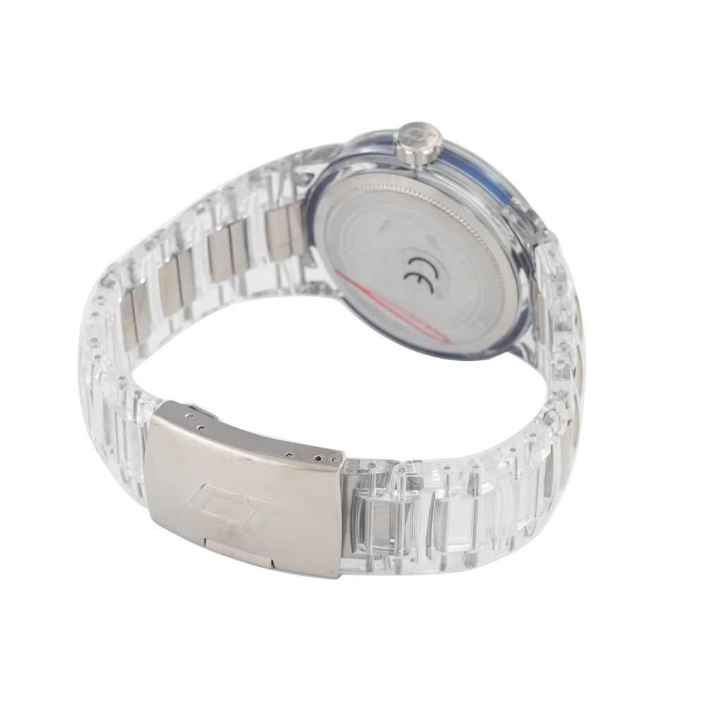 Chronotech Transparent Polycarbonate Watch for Modern Elegance
