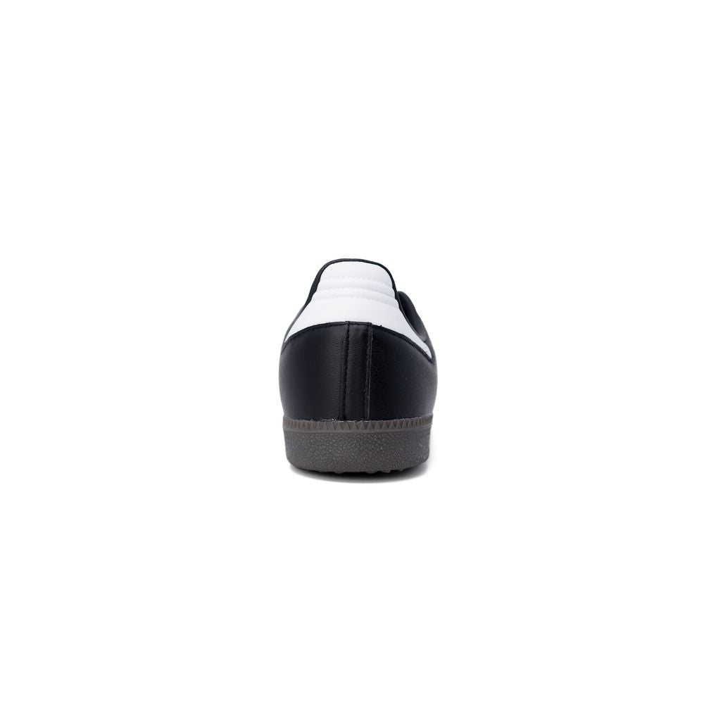 Adidas Black Leather Sneaker for Effortless Elegance