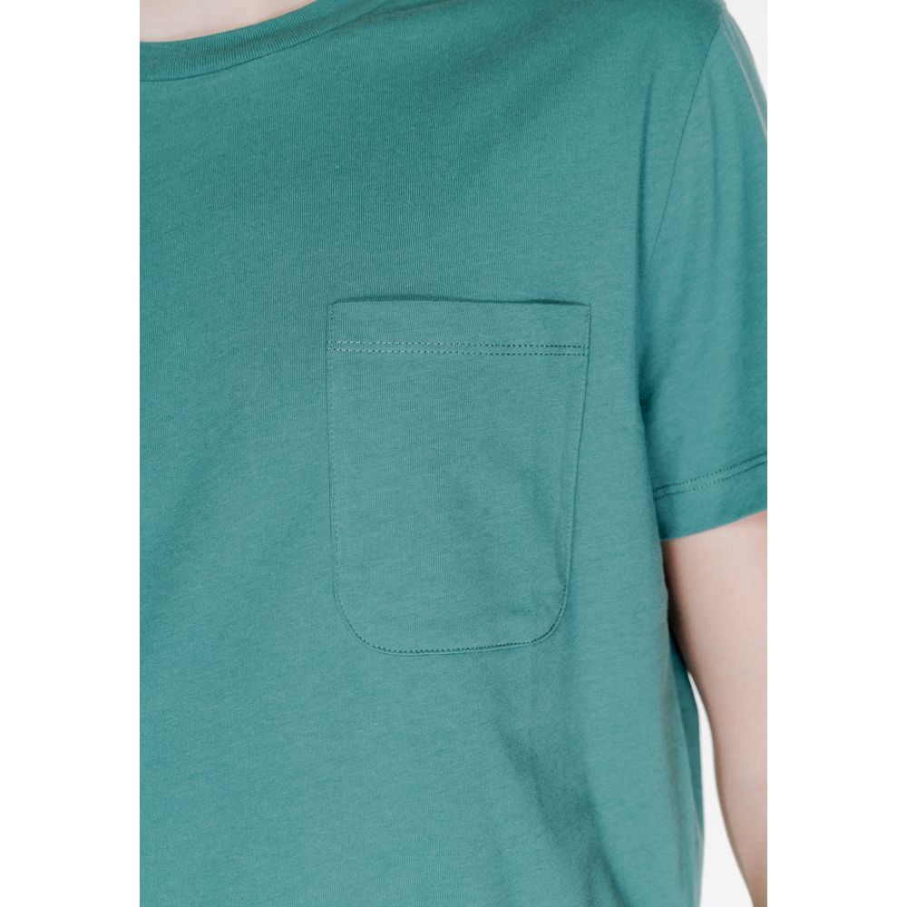 Peuterey Green Cotton T-Shirt for Effortless Elegance