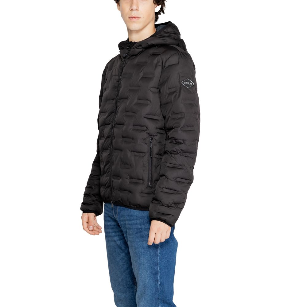Replay Black Jacket - Effortless Luxury Outerwear