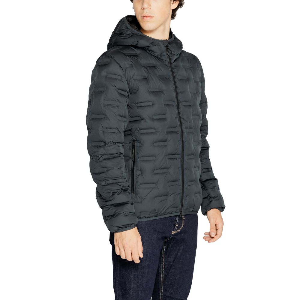Replay Blue Blue Jacket - Timeless Elegance in Outerwear