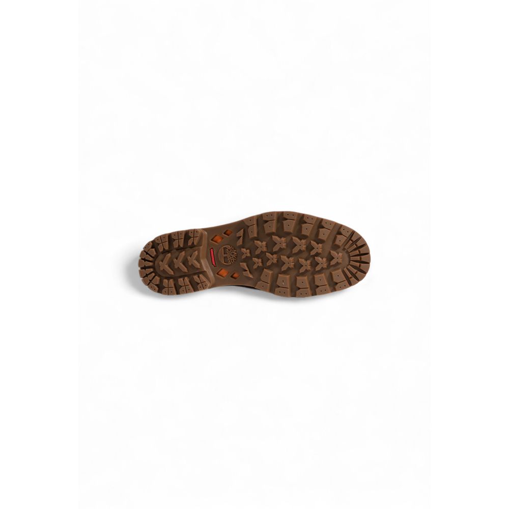 Timberland Beige Suede Leather Casual Footwear Elegance