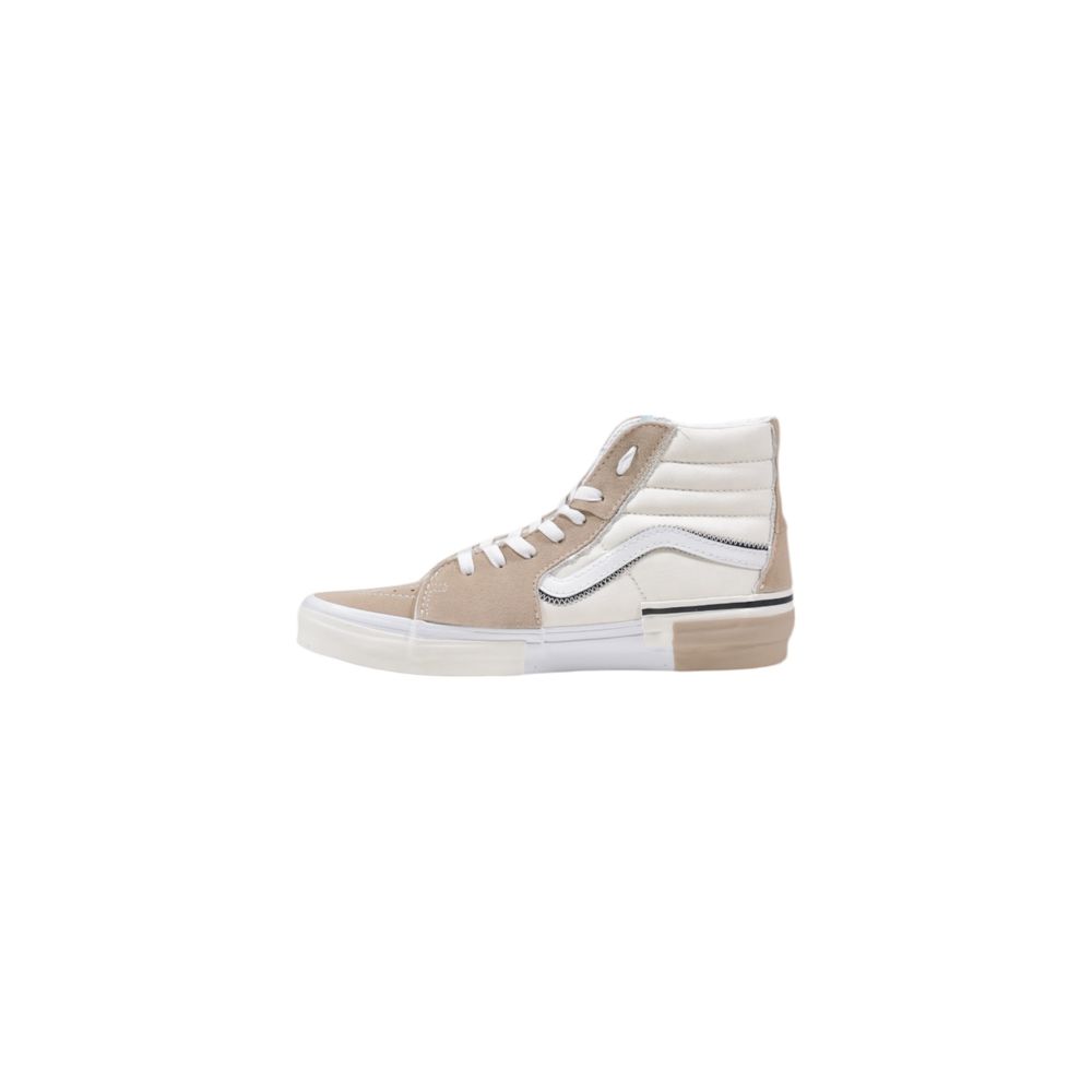 Vans Beige Leather Sneaker - Timeless Luxury Footwear
