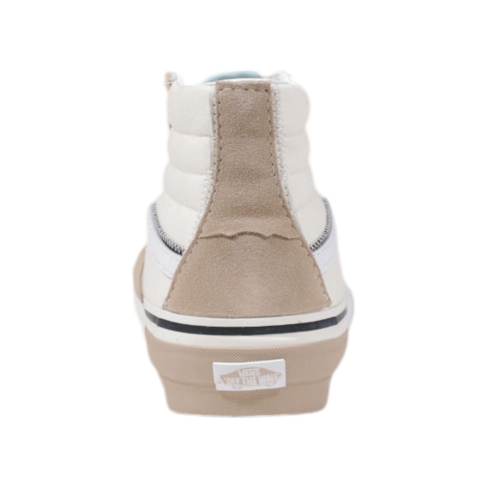 Vans Beige Leather Sneaker - Timeless Luxury Footwear