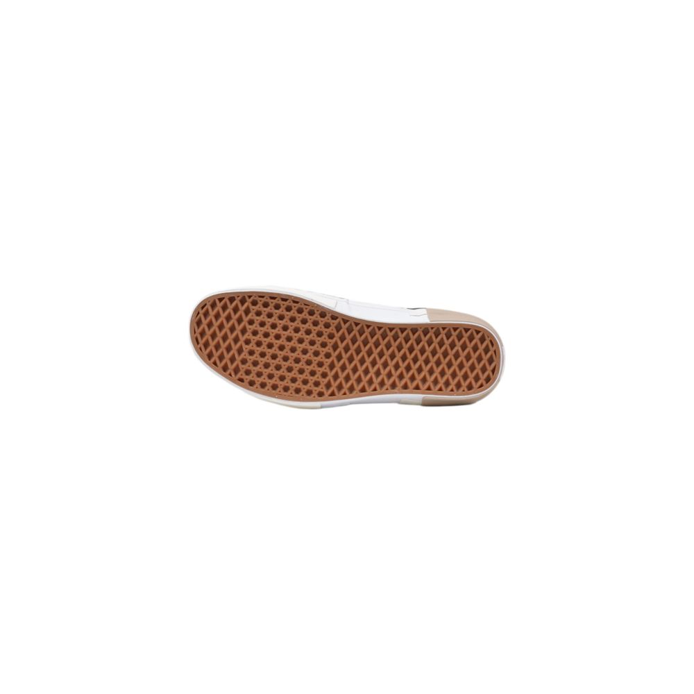 Vans Beige Leather Sneaker - Timeless Luxury Footwear