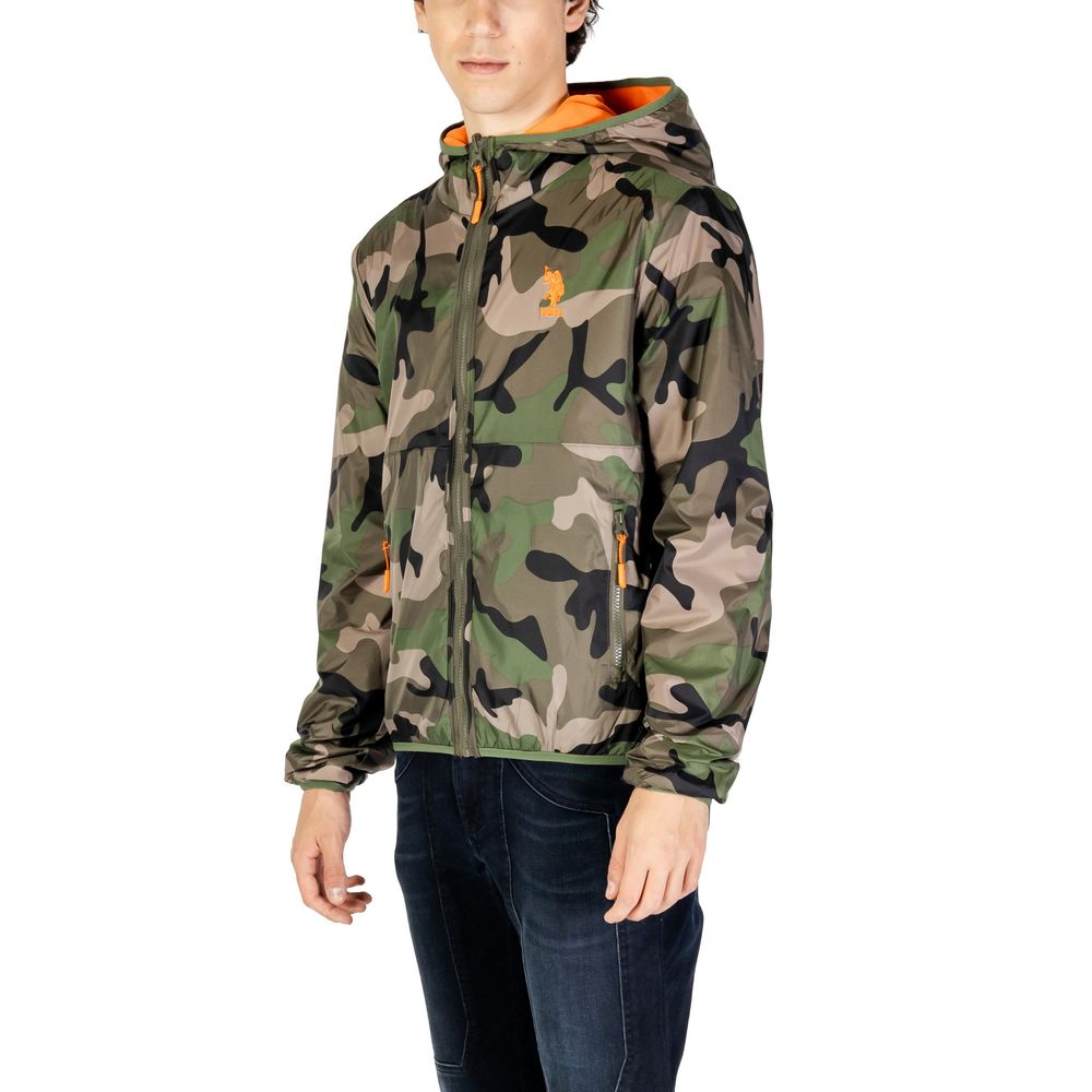 U.S. POLO ASSN. Green Cotton Jacket with Timeless Elegance