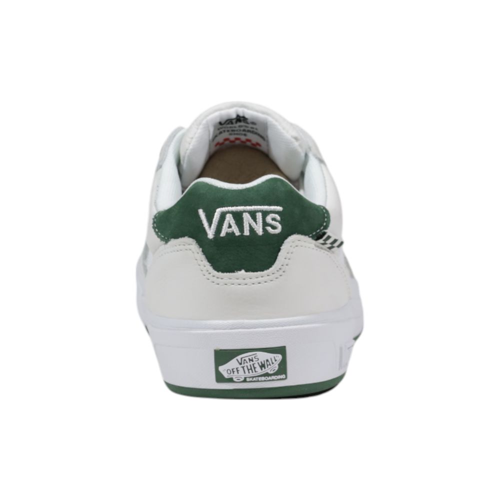 Vans Green Suede Leather Sneaker for Timeless Elegance