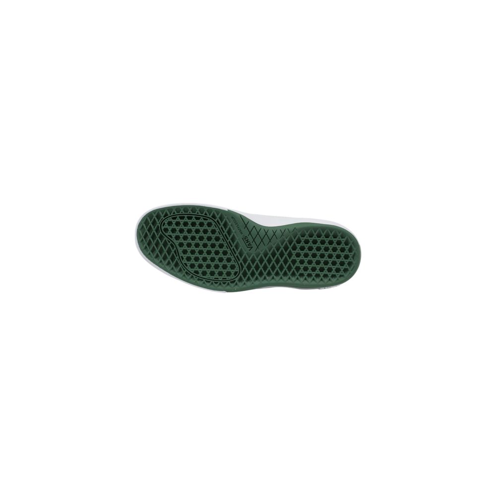 Vans Green Suede Leather Sneaker for Timeless Elegance