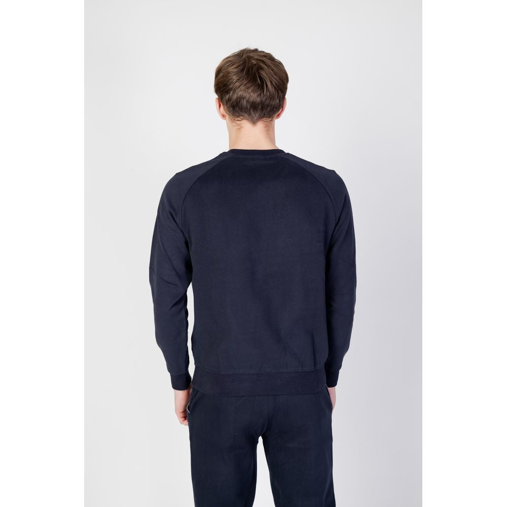 U.S. POLO ASSN. Blue Cotton Sweater for Elevated Style